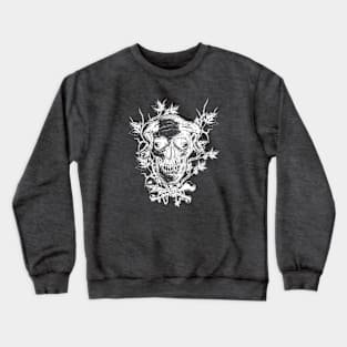 Skull Wreath Crewneck Sweatshirt